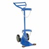 Vestil Blue Deluxe Portable Cylinder Lifter 500lb Capacity Hard Rubber Wheel CYL-DLX-1-HR